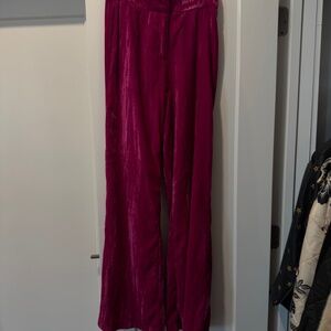 Nast Gal | Crushed velvet Pants | NWT - Size 4